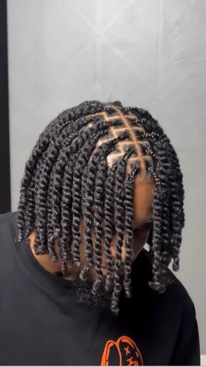 Twists hommes — Glow Room Hair